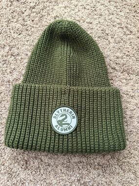 Slytherin Alumni Olive Green Beanie